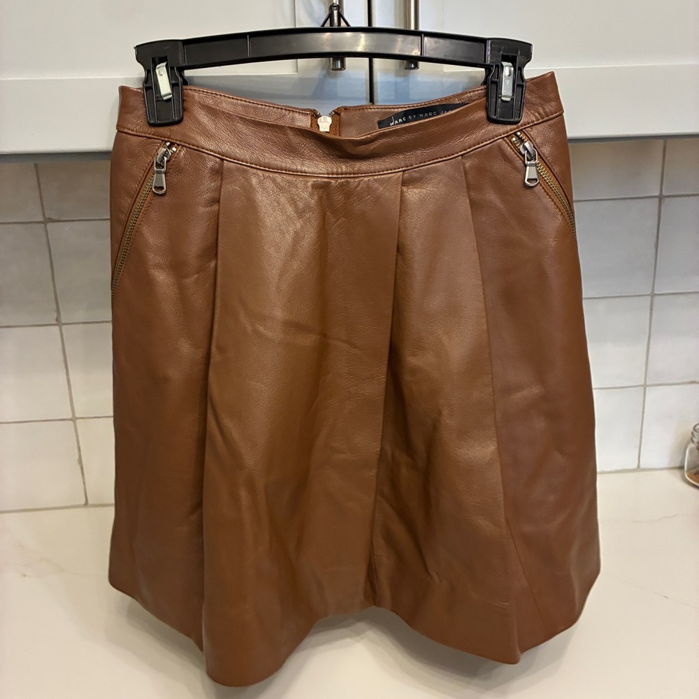 Genuine Lamb Leather Marc by Marc Jacobs Skirt